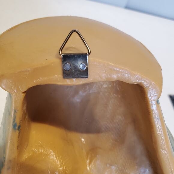 Vintage Madonna Mary and Child Baby Jesus Fontanini Style Polymer Wall Decor 10" - Picture 4 of 6